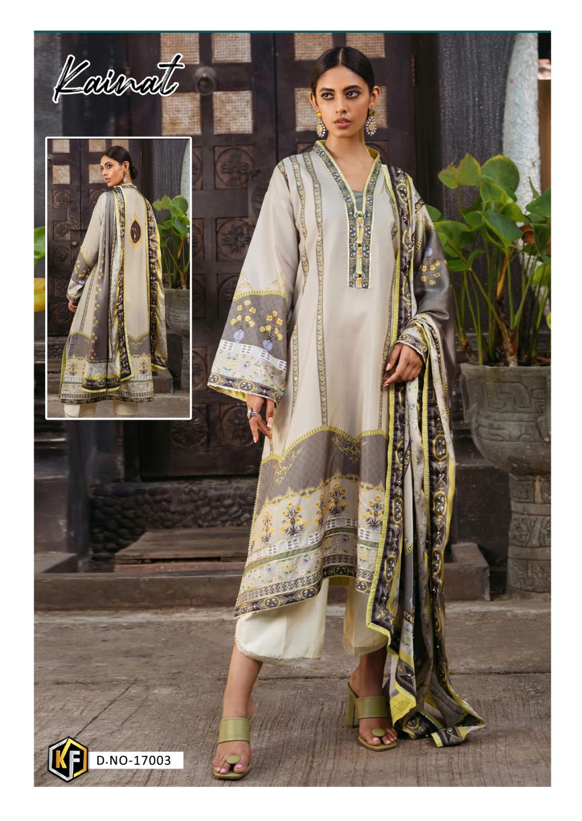 Kainat Vol 17 By Keval Fab Heavy Luxury Lawn Cotton Dress Material Wholesale Online